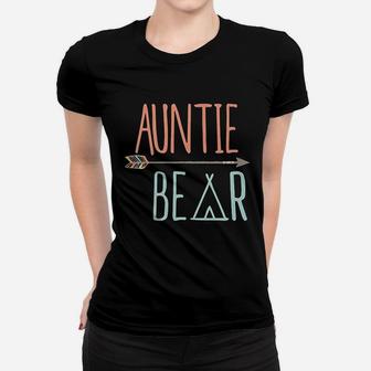 Cute Auntie Bear Women T-shirt | Crazezy
