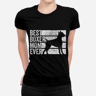 Cute Boxer Mom For Women Girl Kids Dog Pet Animal Dog Lovers Women T-shirt | Crazezy CA