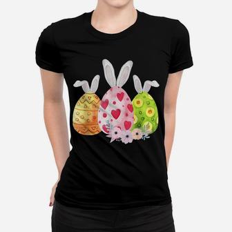Cute Eggs Easter Day Family Matching Pajama Egg Hunting Women T-shirt | Crazezy CA