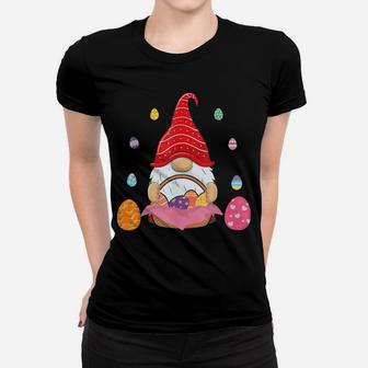 Cute Gnomes Bunny Boys Girls Kids Easter Egg Hunting Women T-shirt | Crazezy UK
