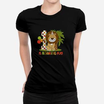 Cute Lion 1St Birthday Baby Women T-shirt | Crazezy AU