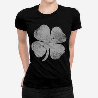 Cute Lucky Shamrock Four Leaf Clover St Patrick's Day Gift Women T-shirt | Crazezy AU