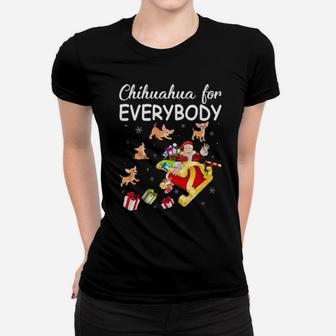 Cute Santa Outfit Chihuahua For Everybody Women T-shirt - Monsterry UK