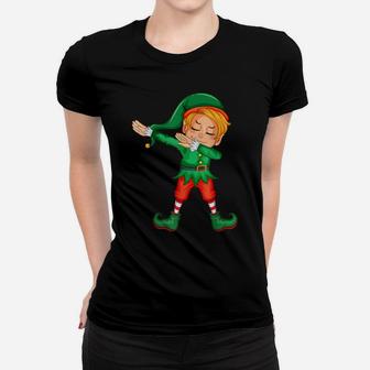 Dabbing Elf Christmas | X-Mas Gnome Cool Elves Gift Women T-shirt | Crazezy AU