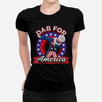 Dabbing Uncle Sam 4Th Of July Dab For America Women T-shirt - Monsterry CA