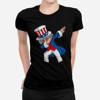 Dabbing Uncle Sam 4Th Of July Party Women T-shirt - Monsterry AU
