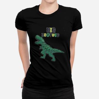 Dinosaur Big Brother Announcement Sibling Outfits Women T-shirt | Crazezy CA