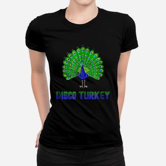 Disco Turkey Women T-shirt | Crazezy UK