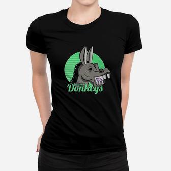 Donkey Funny Swamp Donkey For Men Woman On Birthday Women T-shirt | Crazezy