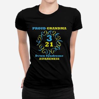 Down Syndrome Awareness Proud Grandma Women T-shirt - Thegiftio UK