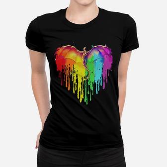Dragon Heart Lgbt Pride Women T-shirt - Monsterry UK