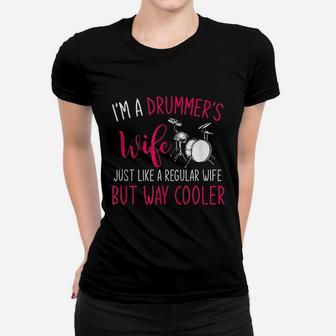 Drummers Wife Women T-shirt | Crazezy AU