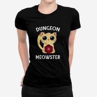 Dungeon Meowster Women T-shirt | Crazezy