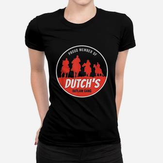 Dutchs Gang Red Horse And Cowboy Adventure Women T-shirt | Crazezy CA
