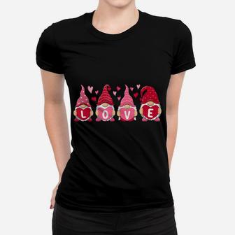 Dy Happy Valentines Day Gnome Couple Matching Gifts Love Women T-shirt | Crazezy AU