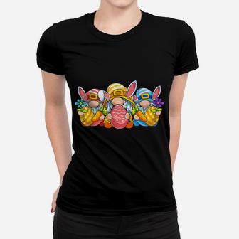 Easter Gnome Egg Hunting - Cute Gnomes Holding Easter Egg Women T-shirt | Crazezy AU