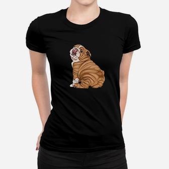 English Bulldog Women T-shirt | Crazezy AU