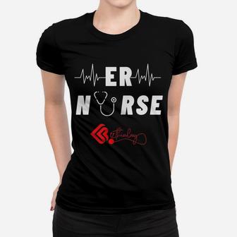 Er Nurse Emergency Department Nurse Specialty Women T-shirt | Crazezy CA