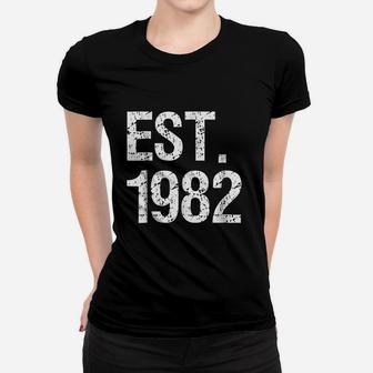 Est 1982 39Th Birthday Women T-shirt | Crazezy DE