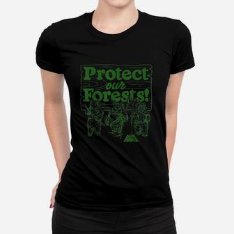 Ewoks Protect Our Forests Camp Graphic Women T-shirt | Crazezy DE