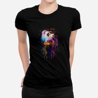 Ferret Lover Women T-shirt | Crazezy UK