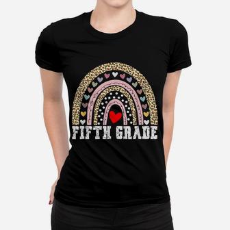 Fifth Grade Rainbow Girls Boys Teacher Team 5Th Grade Squad Women T-shirt | Crazezy