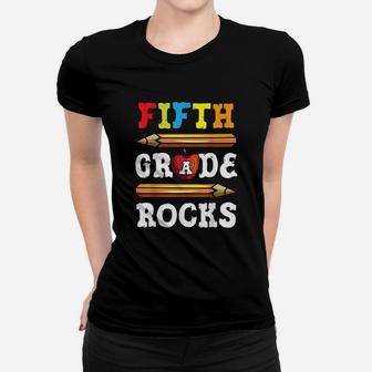 Fifth Grade Rocks Back To School Women T-shirt | Crazezy AU