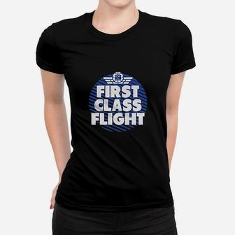 First Class Flight Women T-shirt | Crazezy AU