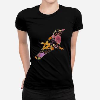 Floral Flower Oriole Lover Women T-shirt | Crazezy