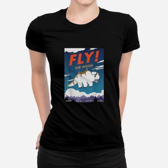 Fly Air Bison Women T-shirt | Crazezy UK