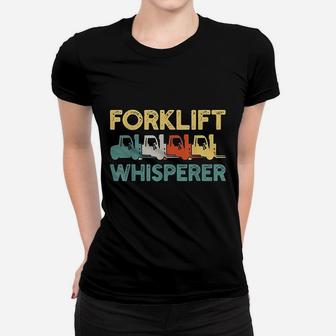Forklift Driver Forklift Operator Women T-shirt | Crazezy