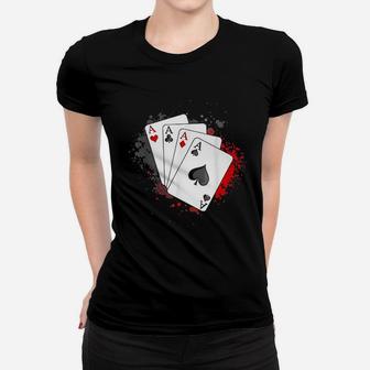 Four Aces Women T-shirt | Crazezy AU