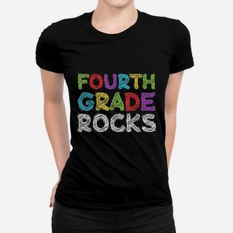 Fourth Grade Rocks Women T-shirt | Crazezy CA