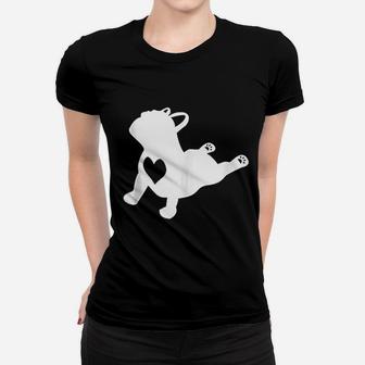 French Bulldog Yoga Women T-shirt | Crazezy