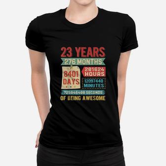 Funny 23 Years Old 276 Months 23Rd Birthday Gift Ideas Women T-shirt | Crazezy