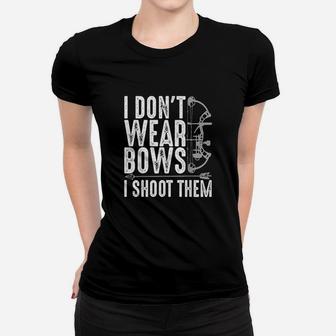 Funny Archery Gift For Women Bow Hunting Archer Women T-shirt | Crazezy