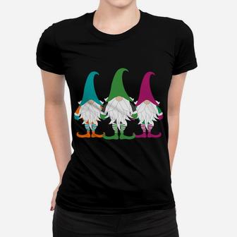 Funny Christmas Garden Gnome Gnomie Gift Beard Hat Sock Shoe Women T-shirt | Crazezy CA