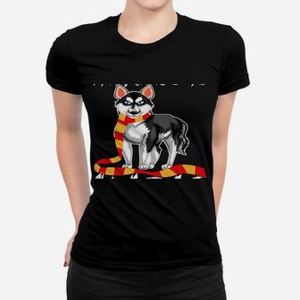 Funny Christmas My Patronus Is A Husky Cute Siberian Dog Women T-shirt | Crazezy AU