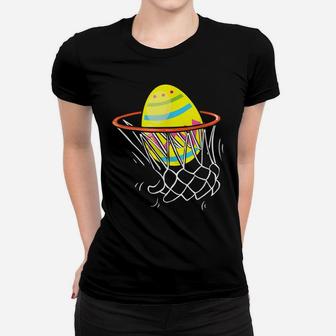 Funny Easter Basketball Egg Hunting Kids Boys Teens Women T-shirt | Crazezy