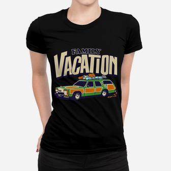 Funny Family Vacation Road Trip Station Wagon Women T-shirt | Crazezy