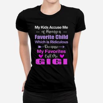 Funny Gigi Tshirt My Favorite Call Me Gigi Mother's Day Gift Women T-shirt | Crazezy UK