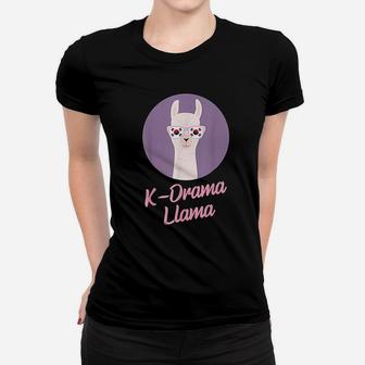 Funny Kdrama Llama Women T-shirt | Crazezy UK