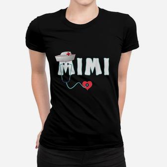 Funny Nurse Er Icu Rn Cna Mimi Grandma Nursing Women T-shirt | Crazezy