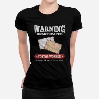 Funny Postal Worker Day Mailman Mail Carrier Tee Women T-shirt | Crazezy