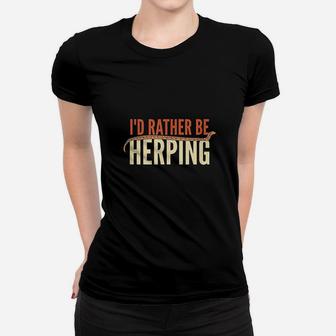 Funny Reptile Gifts For Herpetologist Herpetology Women T-shirt | Crazezy AU
