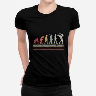 Funny Saxophone Retro Vintage Evolution Of Man Women T-shirt | Crazezy AU