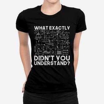 Funny Science Gift Idea Physicist Math Physics Women T-shirt | Crazezy AU
