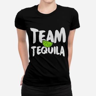 Funny Team Tequila With Green Lime Salt Group Costume Women T-shirt | Crazezy UK