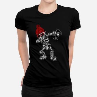 Funny Video Game Gaming Dabbing Skeleton Dab Gamer Gift Women T-shirt | Crazezy UK
