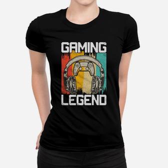 Gaming Legend Pc Gamer Video Games Gift Boys Men Kids Women T-shirt | Crazezy